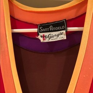 Rare vintage early ‘70’s  Giorgio Sant Angelo colorful dress